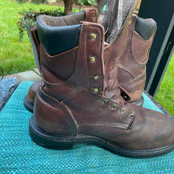 Red Wing Men's 2412 8-Inch Work Boots 10.5 3E - Picture 10 of 11